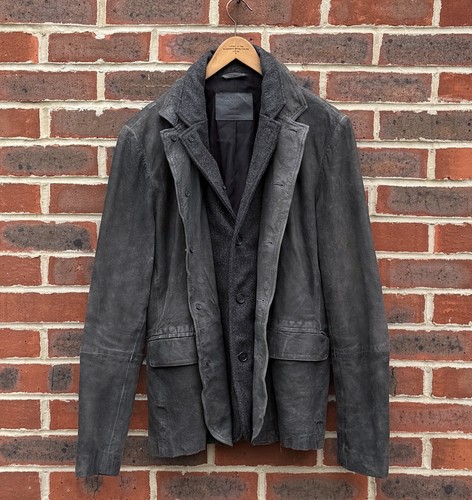 Giacca pelle uomo allsaints - uomo,
