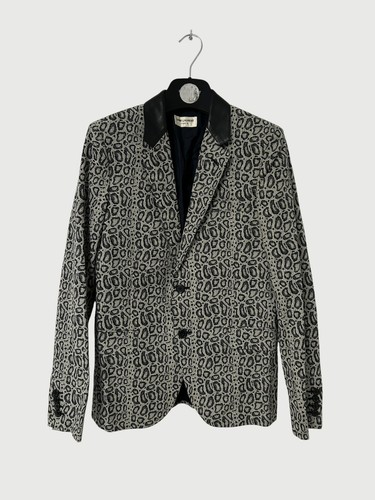 Blazer jacquard saint laurent - blazer,