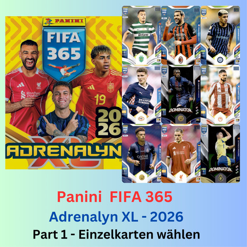 Panini fifa 365 2026 adrenalyn - 365,
