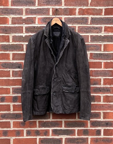 Giacca pelle uomo allsaints - giacca,